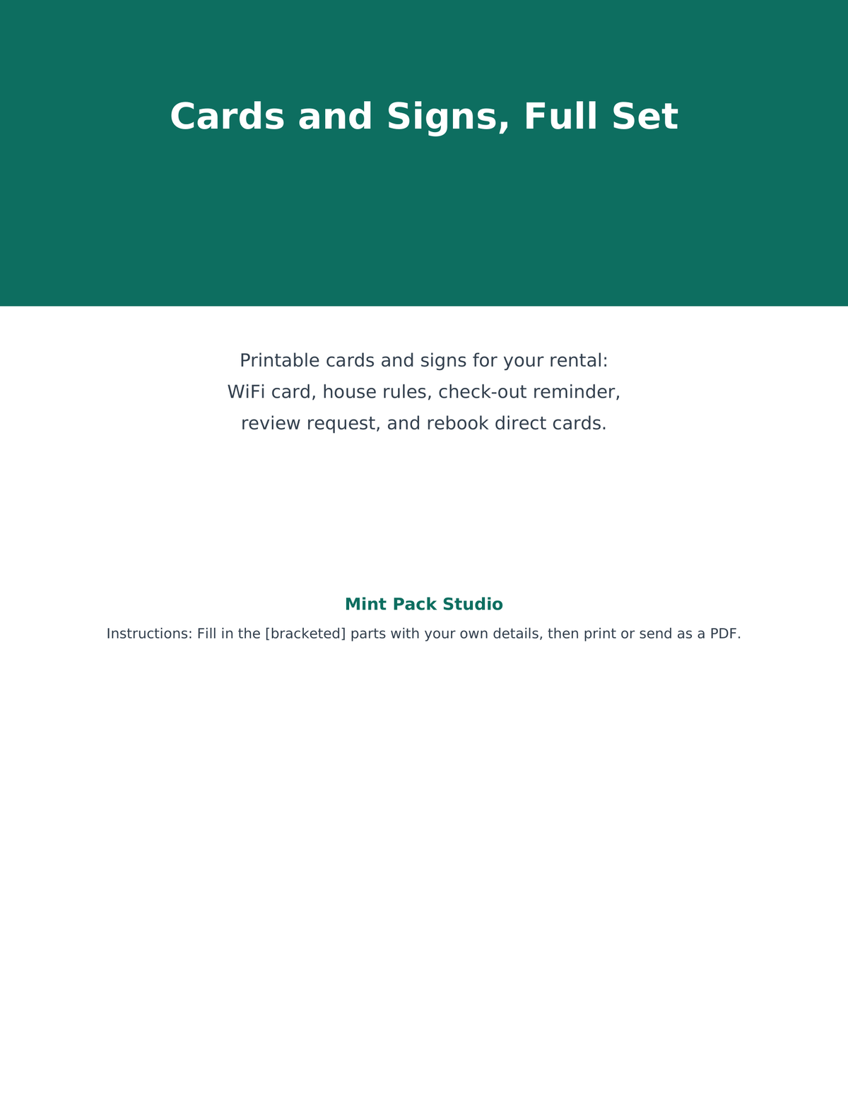 Airbnb Host Bundle - Complete Host Package