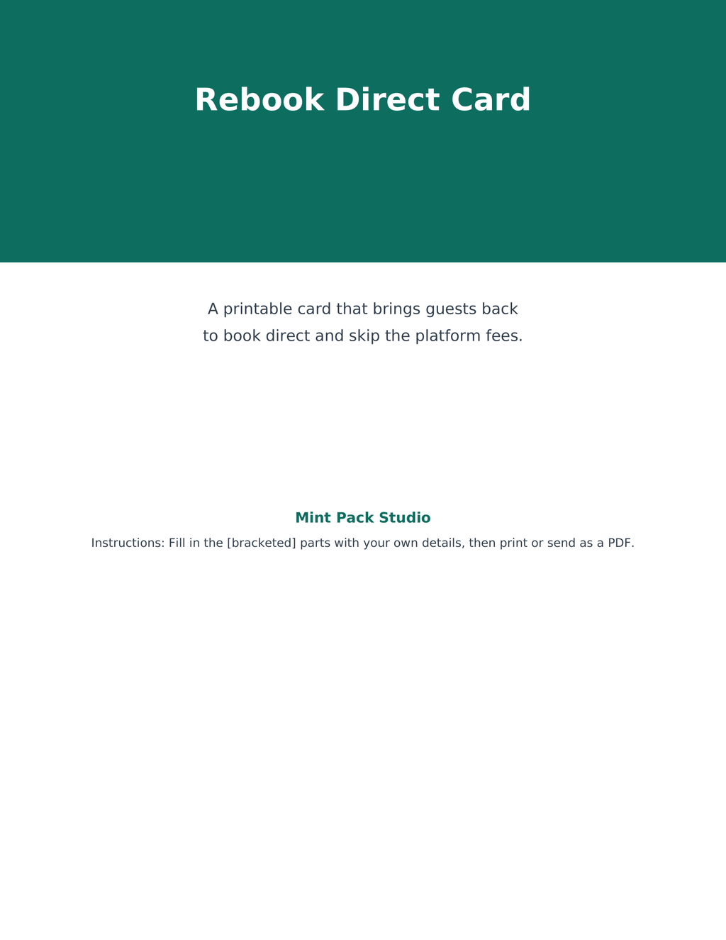 Airbnb Deluxe Host Bundle