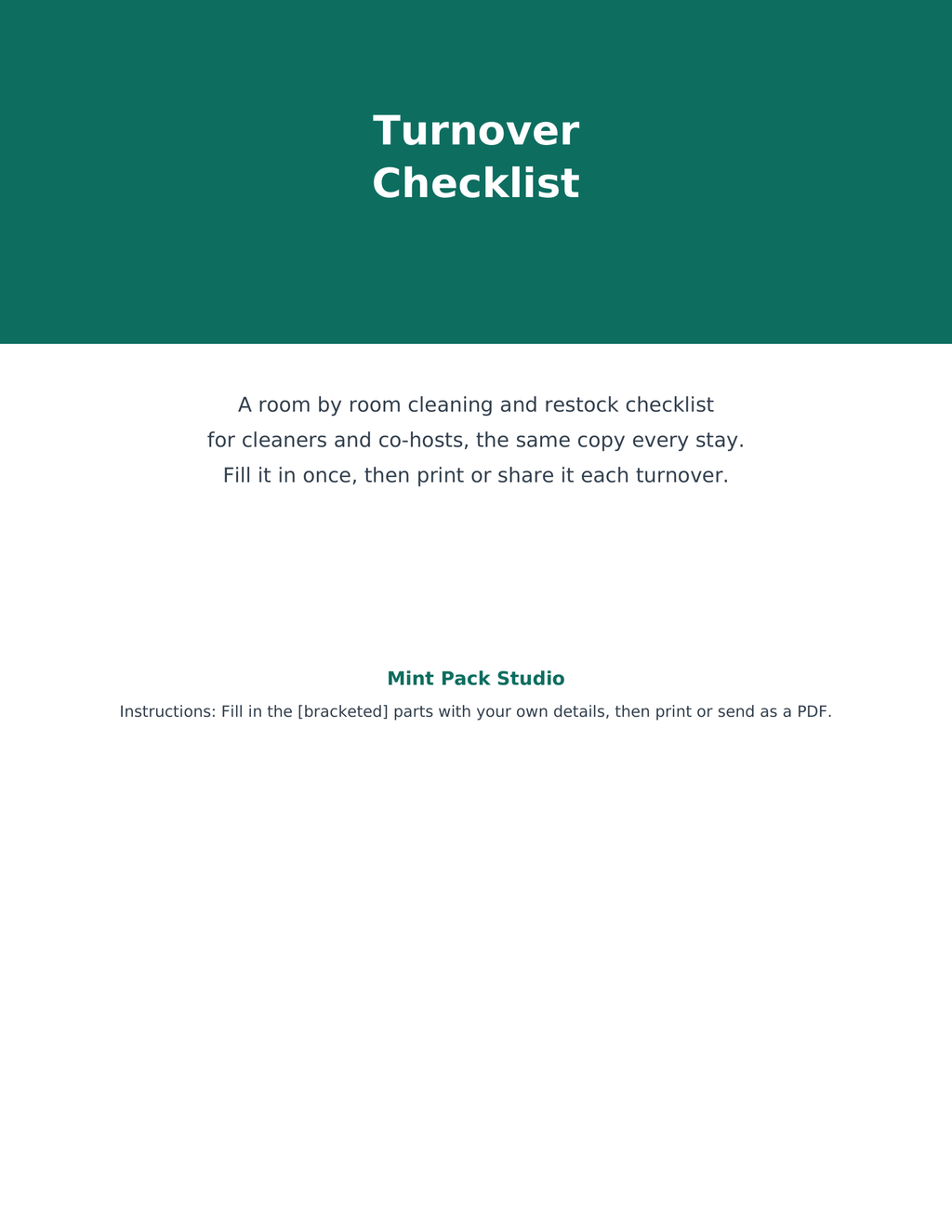 Airbnb Deluxe Host Bundle